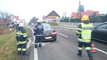 Verkehrsunfall auf der B54