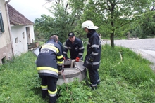 Auspumparbeiten