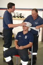 Sanitätsübung